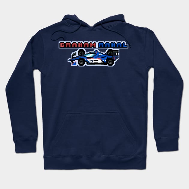 Graham Rahal '23 Old School Hoodie by SteamboatJoe